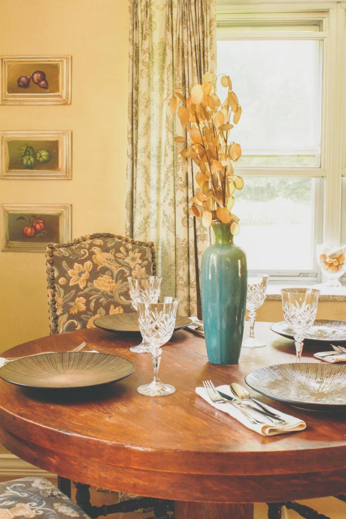 Dining room centerpiece